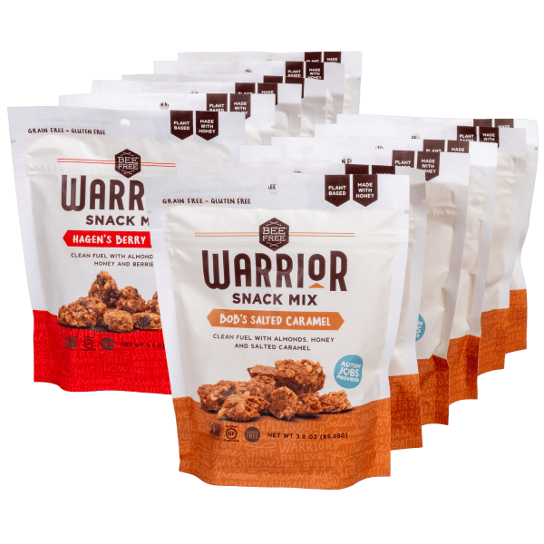 12-Pack: BeeFree Grain Free Warrior Snack Mix