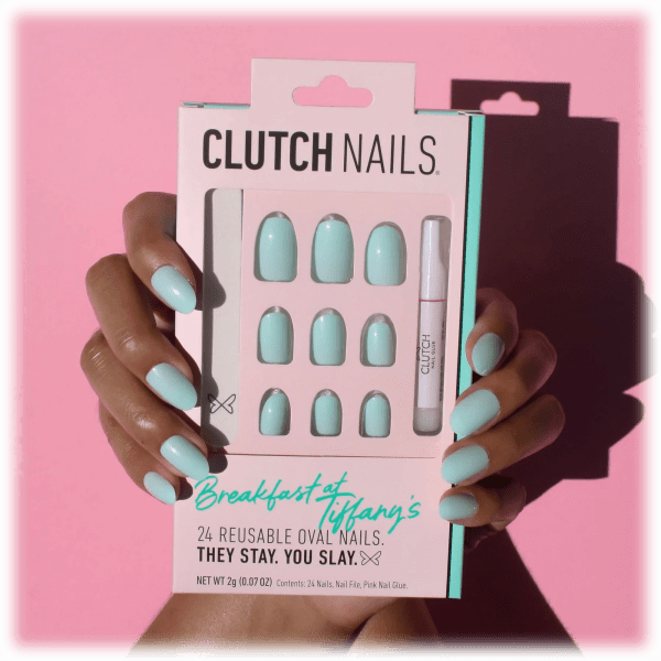 MorningSave 5Pack Clutch Nails Press on Nail Kits
