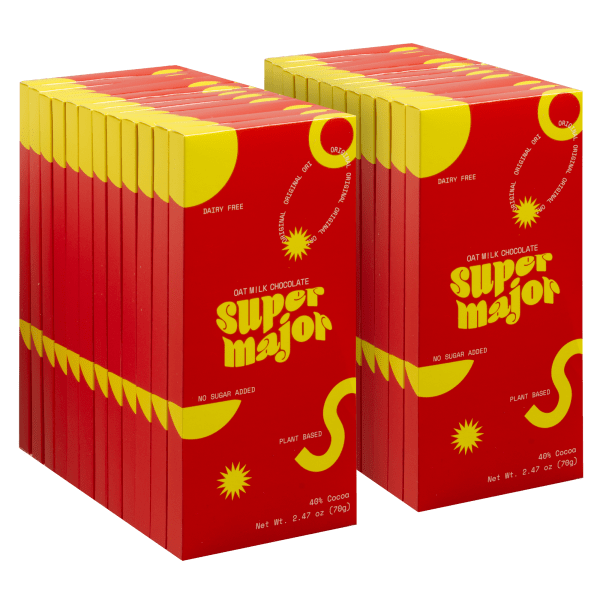 24-Pack: Super Major Oat Milk Chocolate Bars