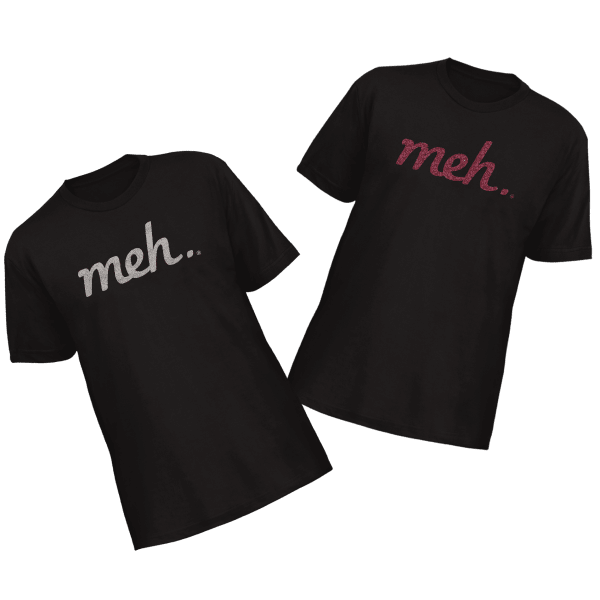 2-For-Tuesday: Metallic Meh Shirts