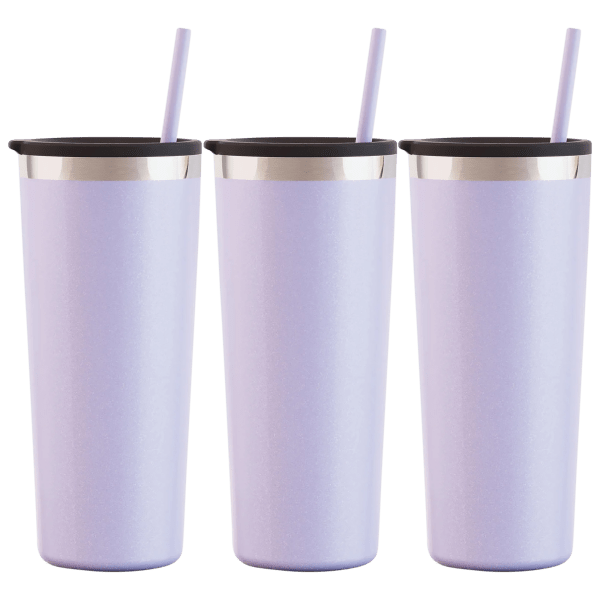 MorningSave: 3-Pack: Maars Roadie 22oz Stainless Steel Double Wall Tumblers