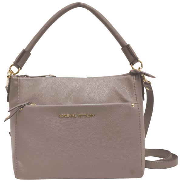 MorningSave Adrienne Vittadini Pebble Grain Shoulder Bag