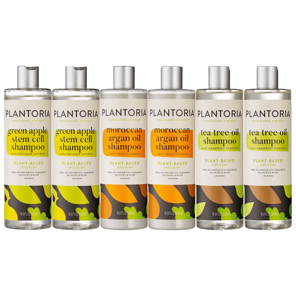 MorningSave 6Pack Plantoria Shampoo (Variety Pack)