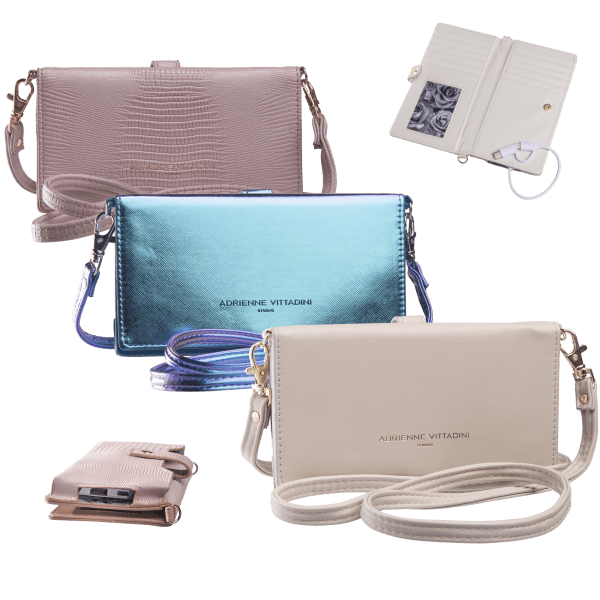 2-for-Tuesday: Adrienne Vittadini Charging Wallets with RFID Protection