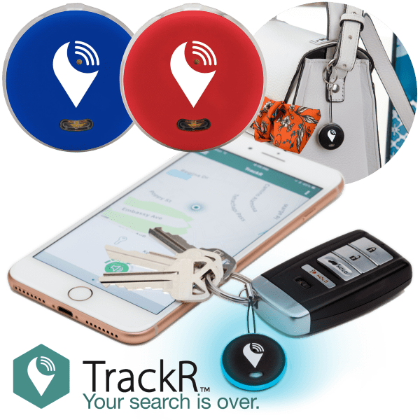 2-Pack of TrackR Pixel Bluetooth Item Trackers