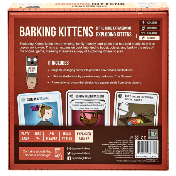 MorningSave: Exploding Kittens 4-Piece Game Bundle