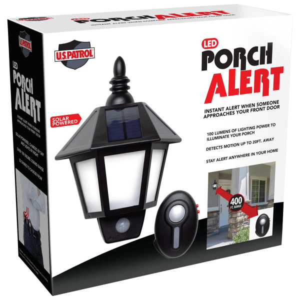 MorningSave US Patrol Porch Alert Light