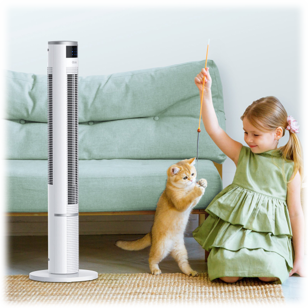 Meh Odec Oscillating 43 Inch Portable Tower Fan with Remote & Touch Controls