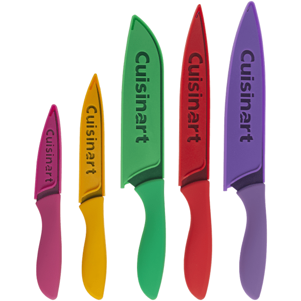 cuisinart rainbow knife set