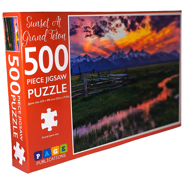 Pick-Your-2-Pack 500 Piece Jigsaw Puzzles