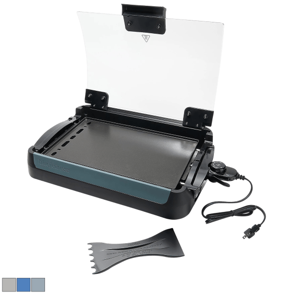 Blue Jean Chef 1800W Indoor Reversible Grill & Griddle with Lid