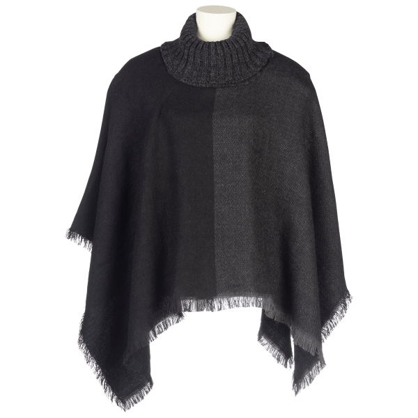 MorningSave: Tahari Designer Cowl Neck Knit Poncho