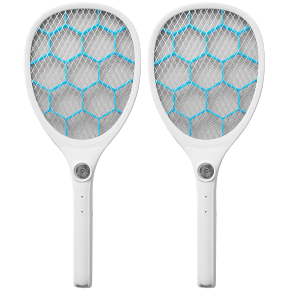 2-Pack: Rechargeable Bug Zapper Swatters