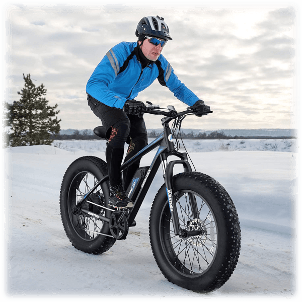 SideDeal Avantrek Fat Tire Electric Bike Macrover 100