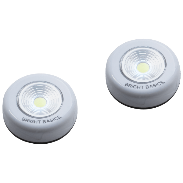 Sidedeal: 2-pack: Bright Basics Ultra Thin Wireless Led Puck Lights