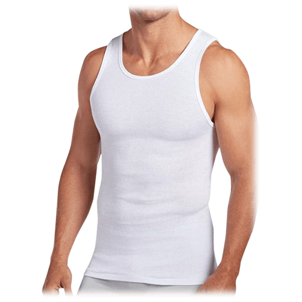 SideDeal: 6-Pack: Nextex Men's Ribbed Cotton Tank Tops
