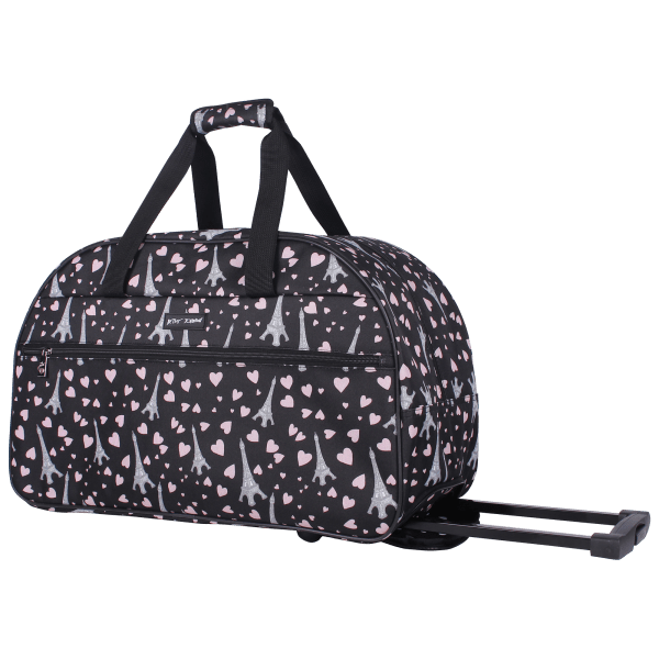 MorningSave: Betsey Johnson Designer Carry On Rolling Duffel Bag with ...