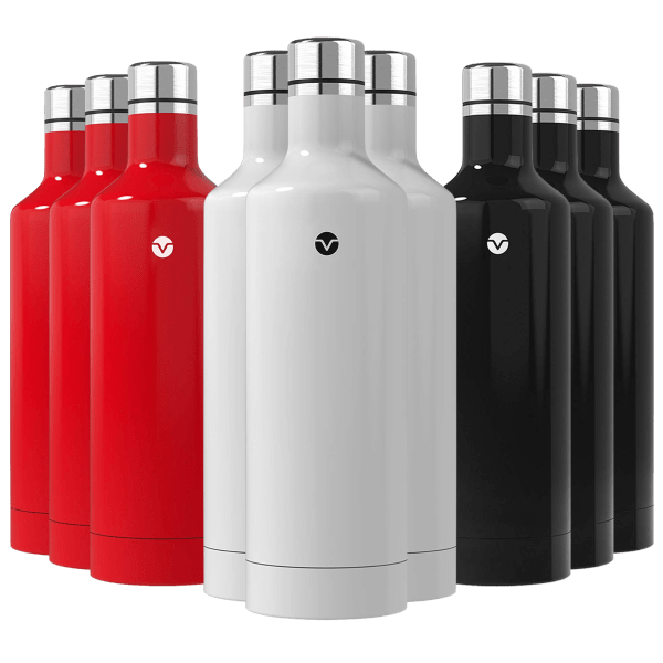 3-Pack: Vremi Hot/Cold Double Walled Insulated Bottles