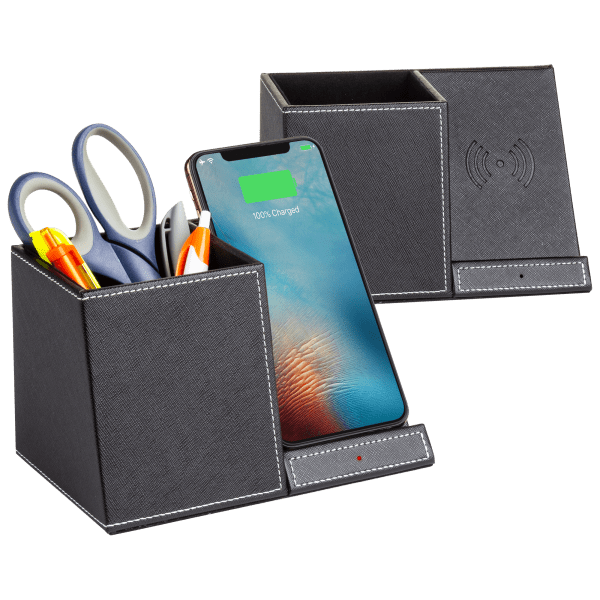 2-Pack: Acesori Pro Wireless Rapid Charging Stands with Pen Holders
