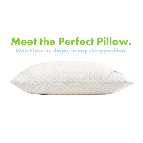 MorningSave 2Pack Bed & Brand NapYou Shredded Memory Foam Pillows