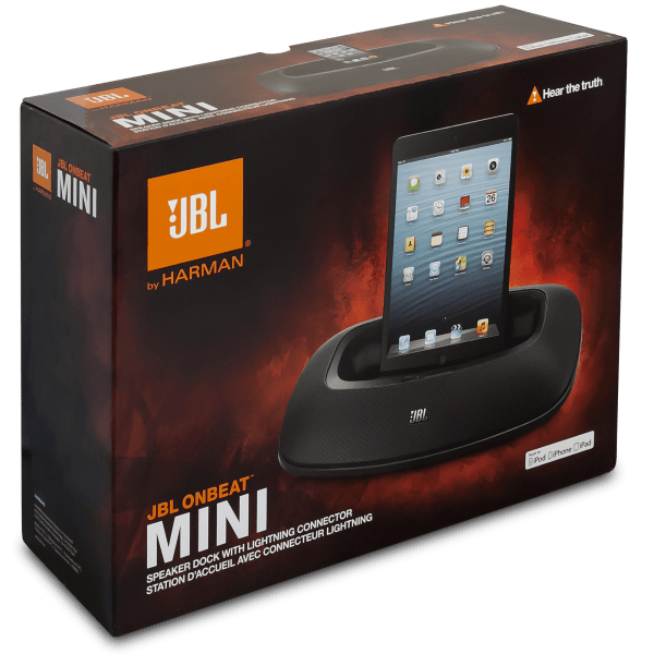 JBL OnBeat Mini or JBL OnBeat Micro Speaker Dock with Lightning Connector