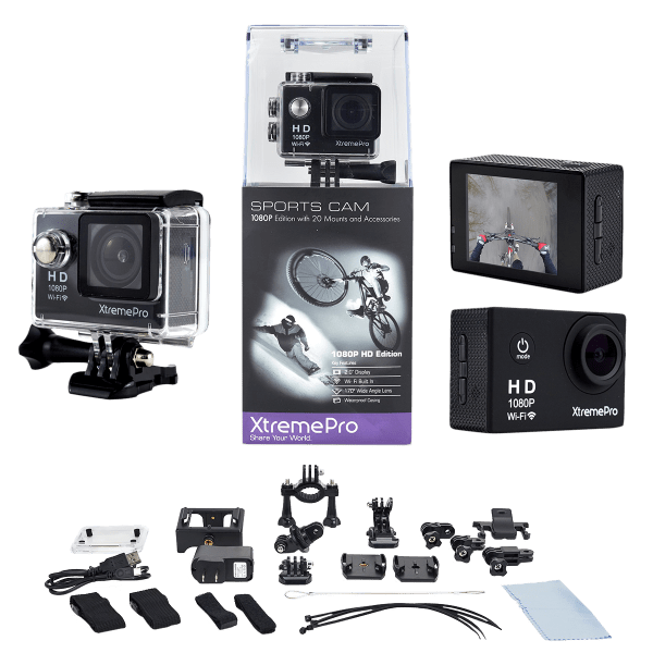 Xtremepro sports cam store 1080p