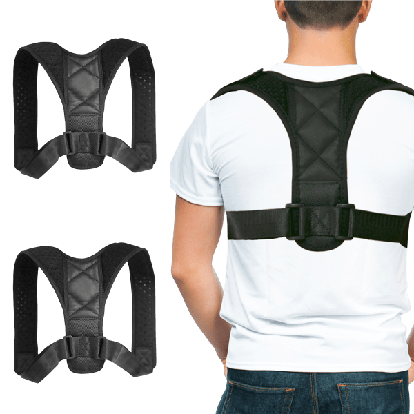 MorningSave: 2-Pack: Extreme Fit Adjustable Posture Corrector Brace