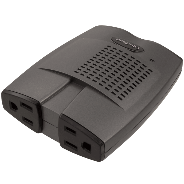 CyberPower 175W Power Inverter with USB Charging Port and 2 AC Outlets