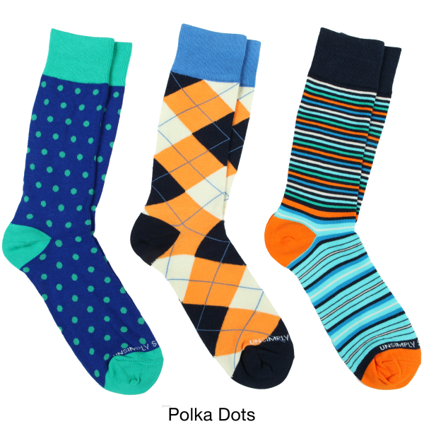 Meh: 3-Pack Unsimply Stitched Socks