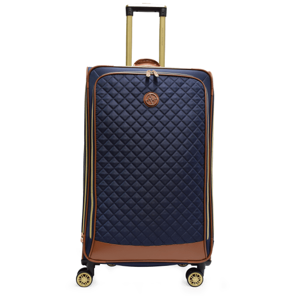 quilted luggage bags