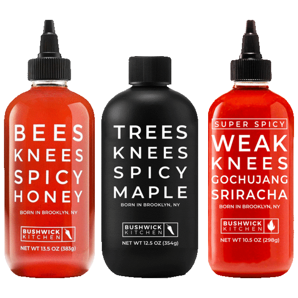 Bushwick Threes Knees Sweet or Spicy Gift Sets