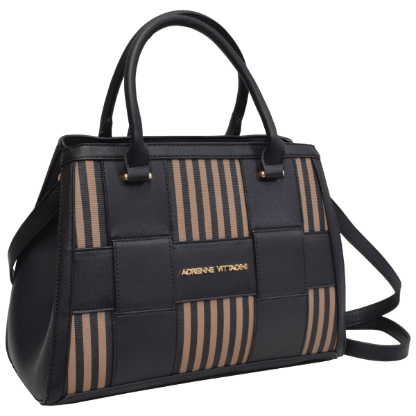 MorningSave: Adrienne Vittadini Luxury Weave Satchel