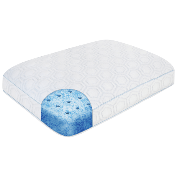 MorningSave SensorPEDIC Luxury GelInfused Memory Foam Pillow with
