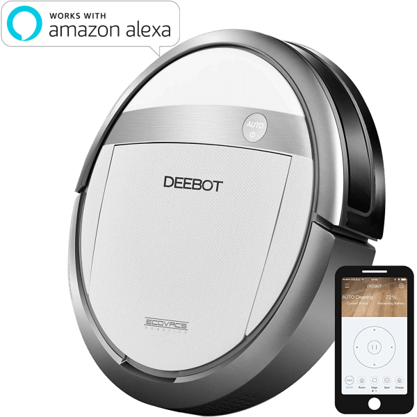 Deebot Ecovac M87 Robotic Vacuum & Mopping System with Alexa