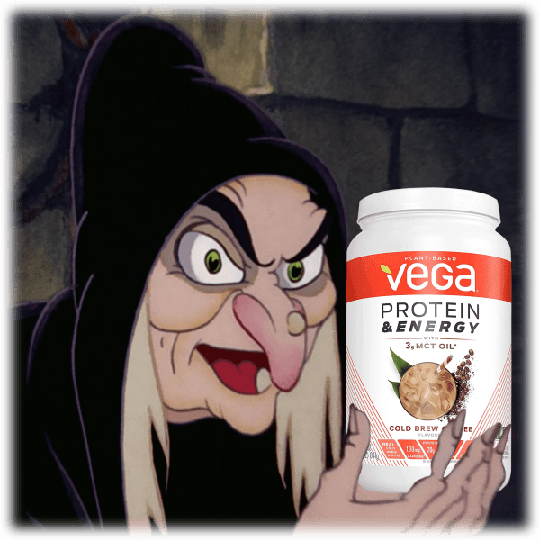 Meh 2Pack VEGA Protein & Energy Coffee Protein Powder with MCT Oil