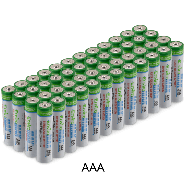AA or AAA Alkaline Batteries (48-Pack)