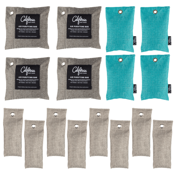 16-Pack: California Home Goods Activated Charcoal Moisture & Odor Absorber Bags