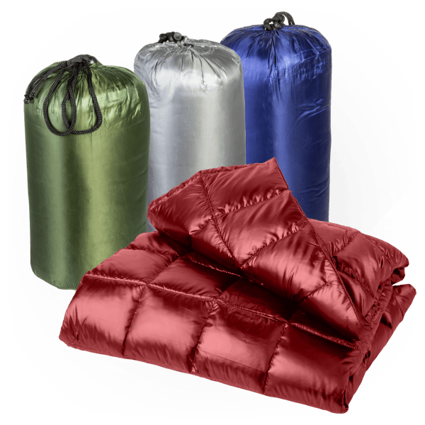 Concierge Collection Packable Down Throw in Carry Bag