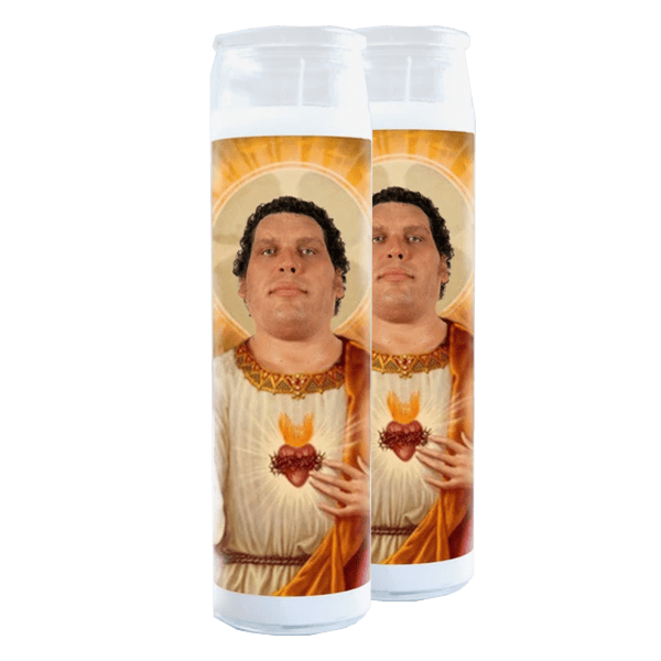 2-Pack of Andre The Giant Prayer Candles