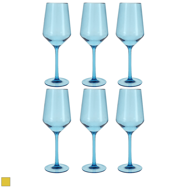 6-Pack: Fortessa Shatter-Resistant White Wine Glasses