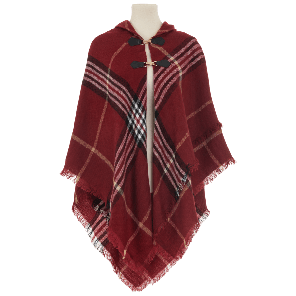 FRAAS Poncho Donna In Poliacrilico – Morbido, Lungo, Lavabile In Lavatrice (Taglia Unica)
