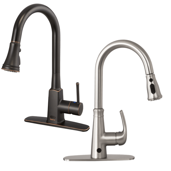 Dalmo Touchless Kitchen Faucets with Pull Down Sprayers
