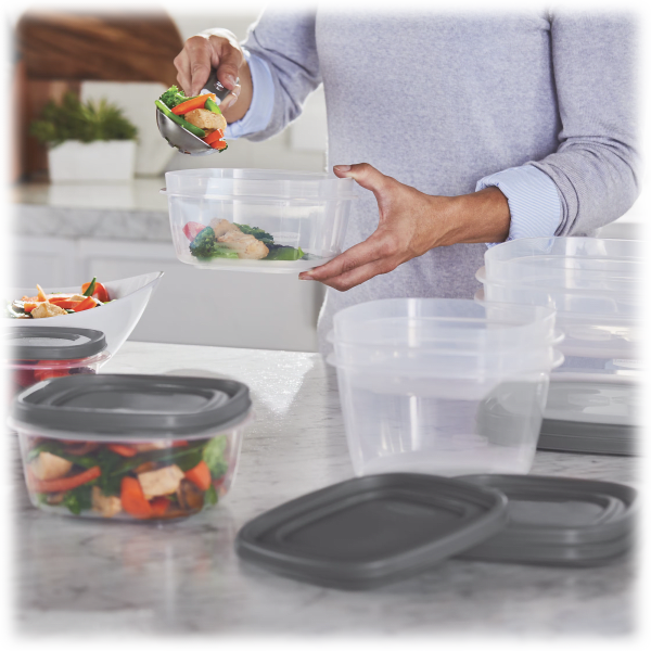 MorningSave: Rubbermaid 34-Piece EasyFindLids Food Storage Container Set