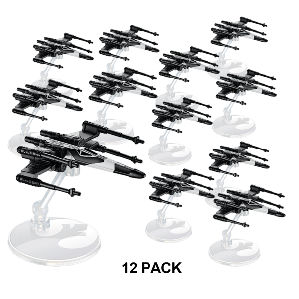 12-Pack: Hot Wheels Star Wars Partisan X-Wing Fighter