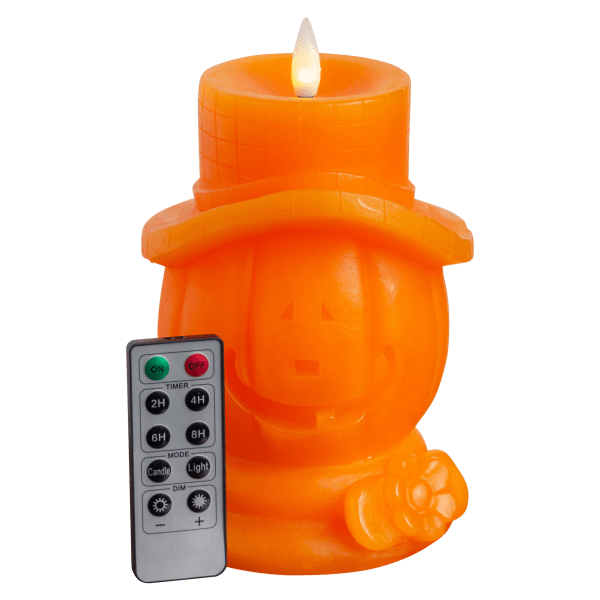 Unmatched 7" 3D Flame Jack-O-Lantern