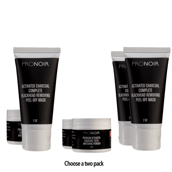 2-for-Tuesday: Charcoal Teeth Whitener and/or Peel-Off Mask