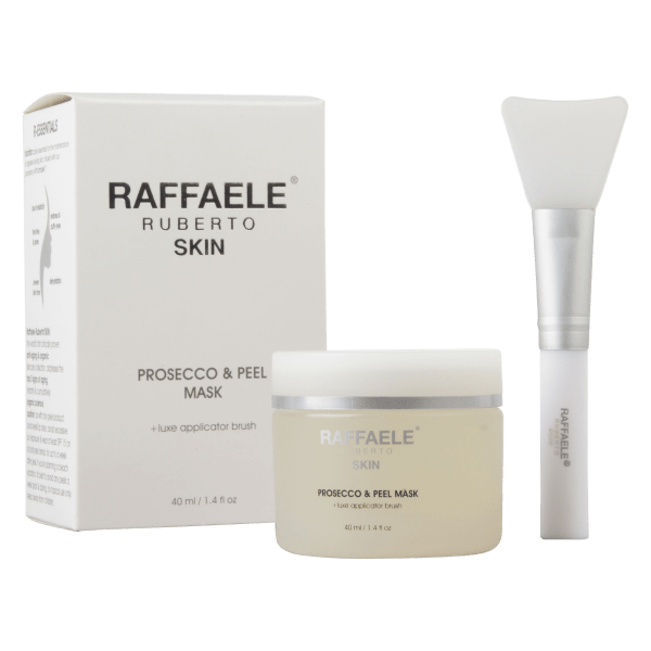 MorningSave: Raffaele Ruberto Prosecco & Peel Mask + Luxe Applicator Brush
