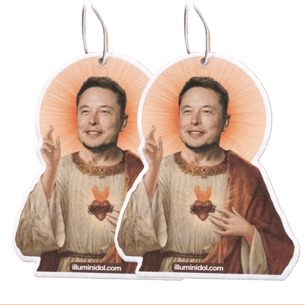 2-Pack of Elon Musk Air Fresheners