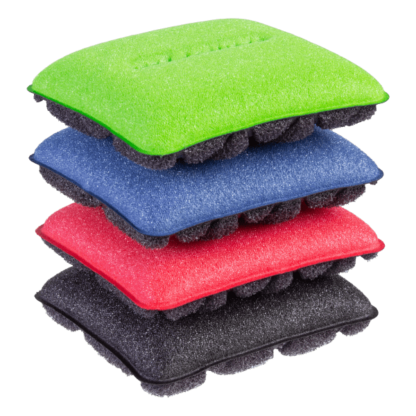 4-Pack: Jetz Scrubz Scrubber Sponge