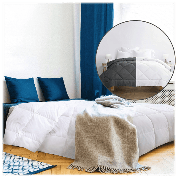 MorningSave Sleep Restoration DownAlternative Reversible Comforter